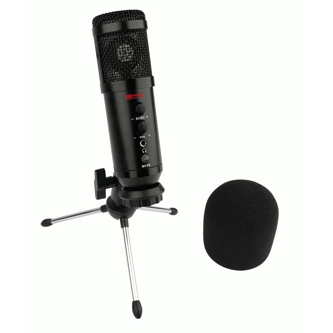 Smart Acoustic SUM2020 USB Condenser Podcast/Vocal Microphone