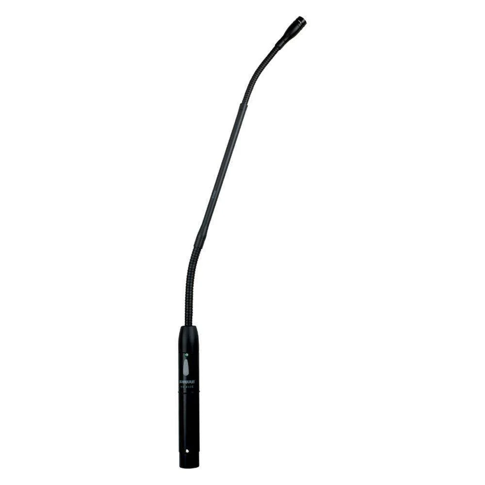 Shure MX418SO 460mm Omni Gooseneck Condenser Microphone with Switch - Black