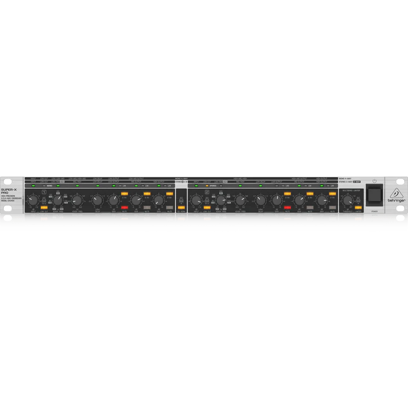 Behringer SUPER-X PRO CX3400 V2 Stereo 2-Way/3-Way/Mono 4-Way Crossover