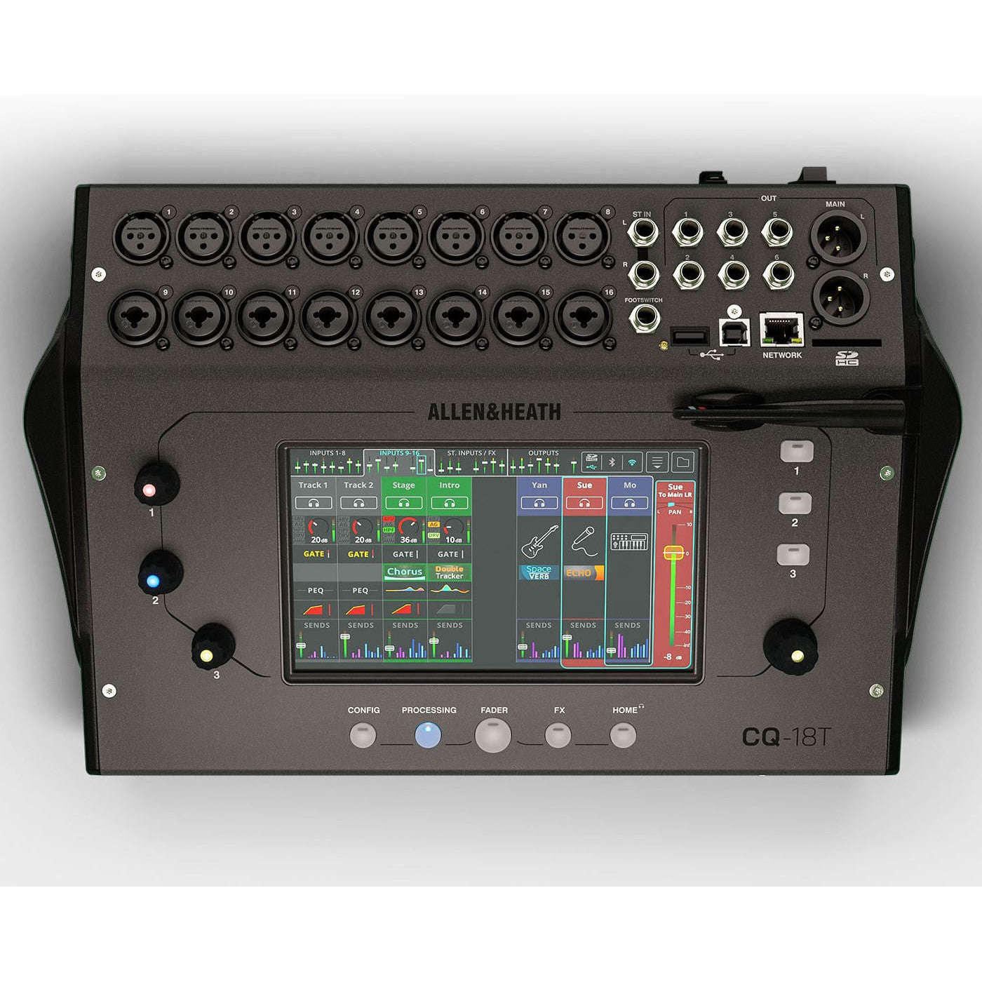 Allen & Heath CQ-18T Ultra-Compact Digital Mixer (incl. $264 Bonus)