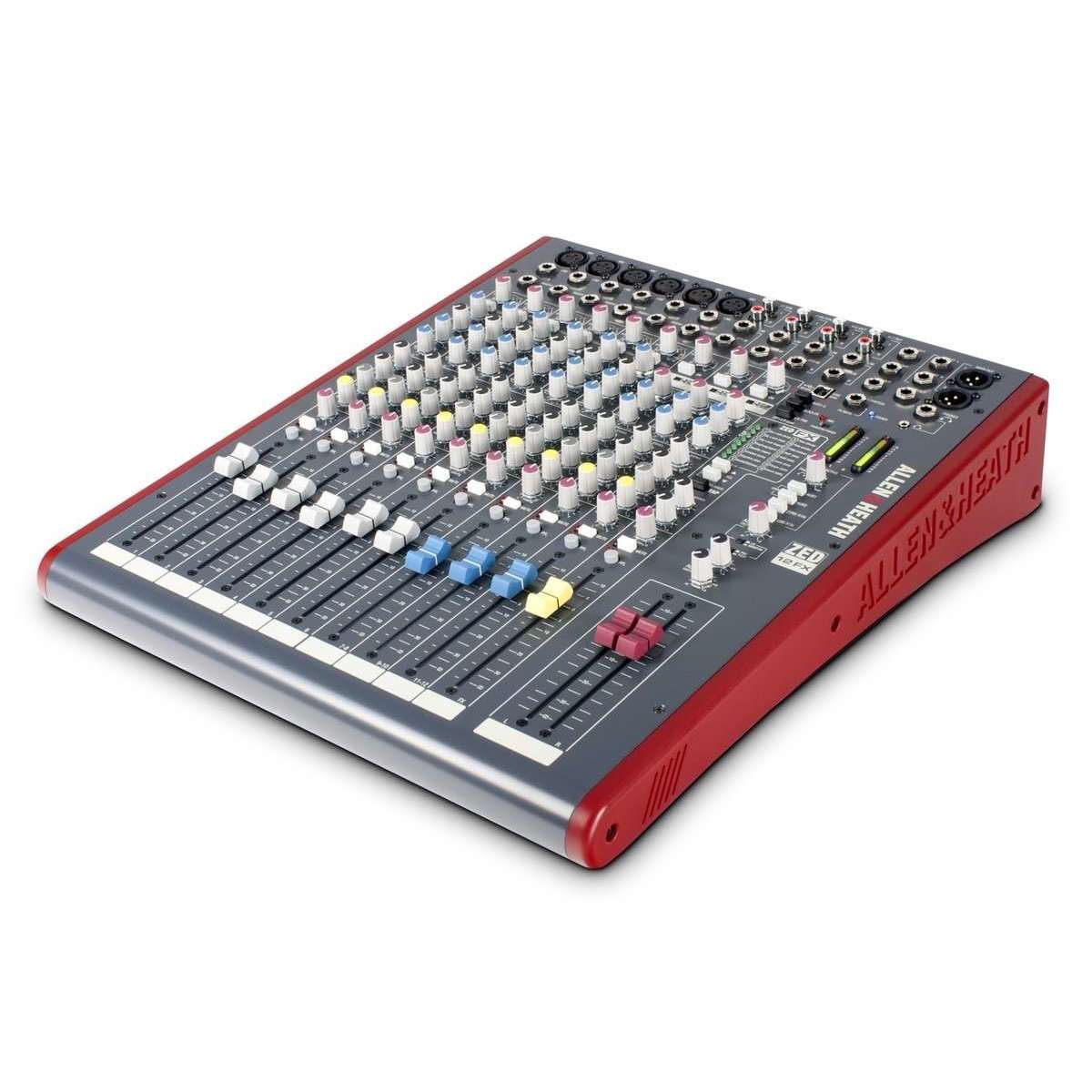 Allen & Heath ZED12FX 6 Mono + 3 Stereo Input Mixer with 3-band Mid-Sweep EQ & Effects