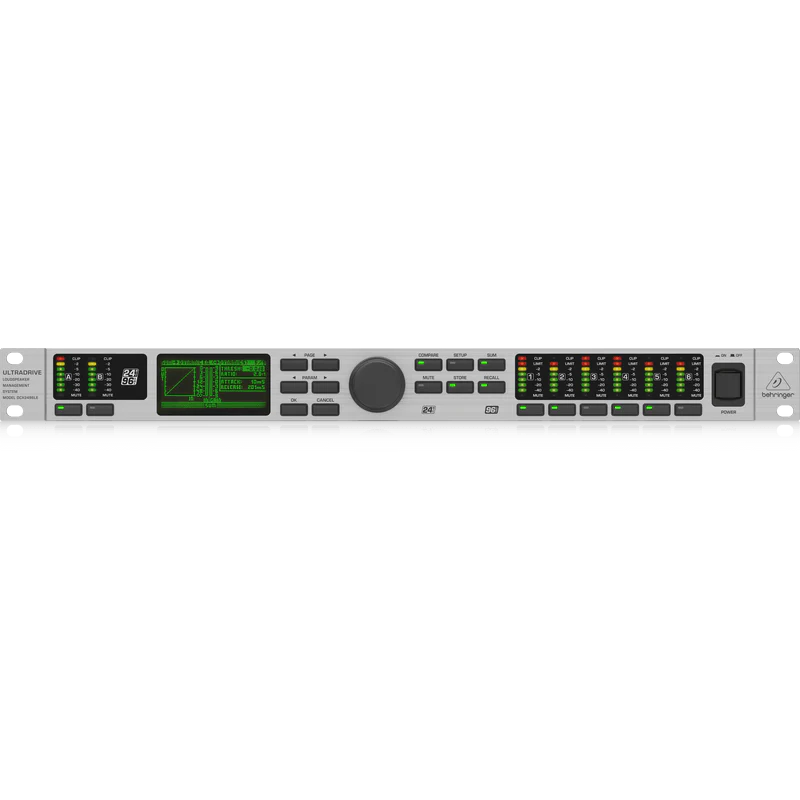 Behringer ULTRADRIVE DCX2496LE Ultra-High Precision Digital 24-Bit/96 kHz Loudspeaker Management System