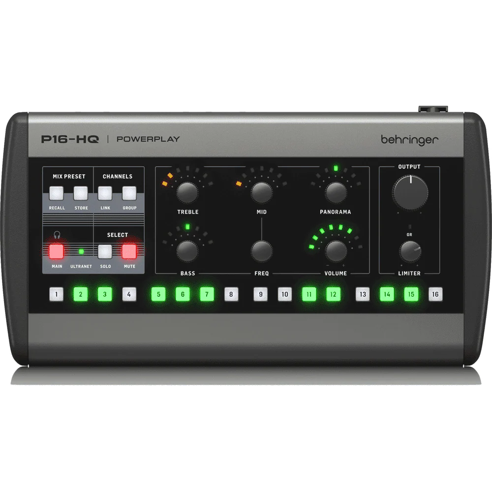 Behringer POWERPLAY P16-HQ 16-Channel Digital Mixer