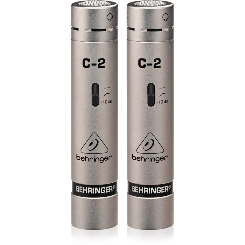 Behringer C-2 Studio Condenser Microphones Matched Pair