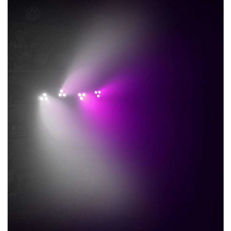 MAX ParBar Set of 4 3x 3W 4-in-1 RGBW LedPARs with Stand