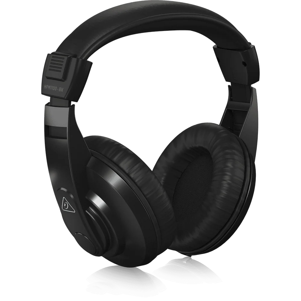 Behringer HPM1100-BK Studio Over-ear Headphones - Black