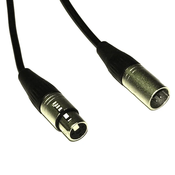 EWI 3-Pin XLR to XLR DMX 110ohm Cable - 0.5 to 50 Metre
