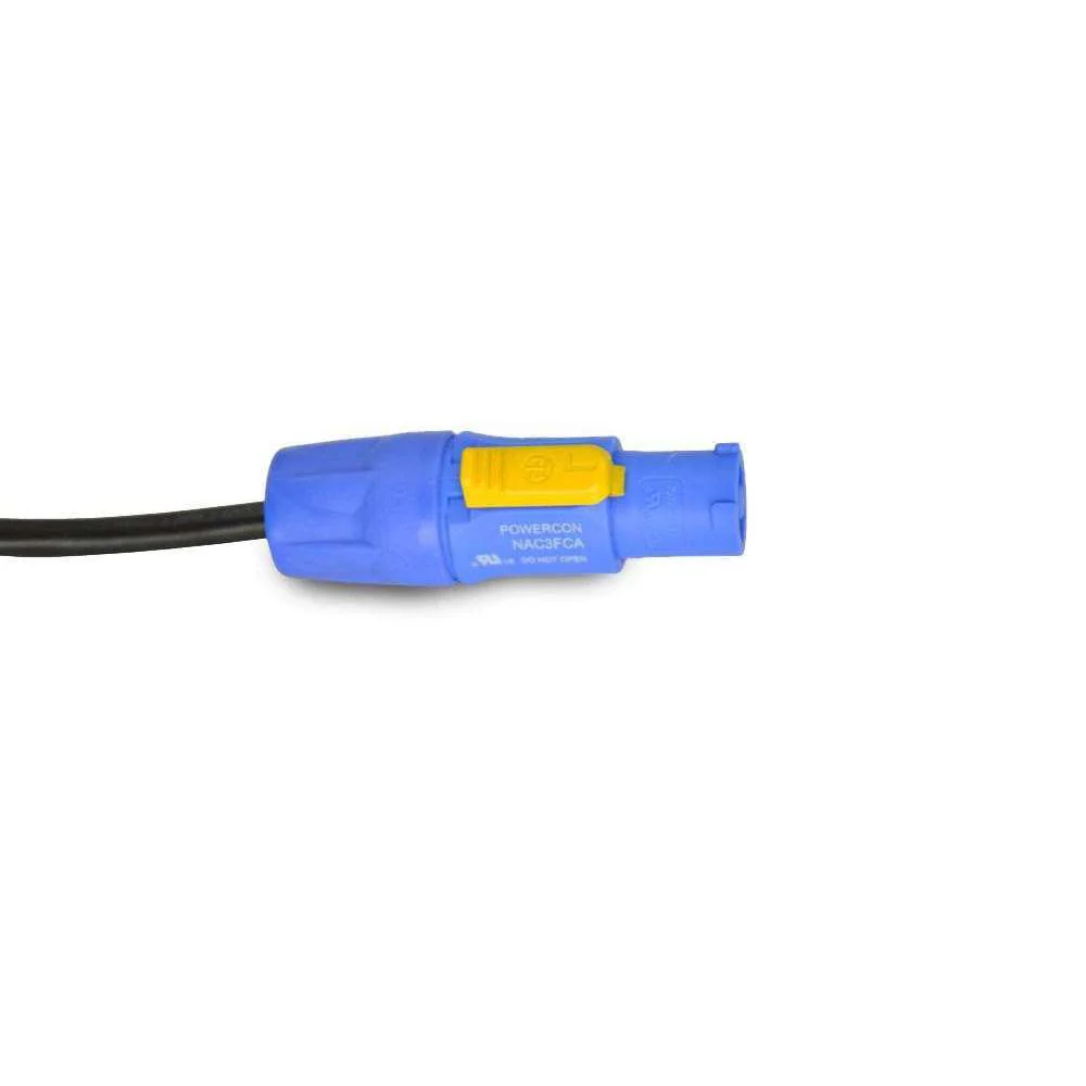 AVE PowerCON with Piggy Back Male Mains 240V Power Lead - 2m or 5m