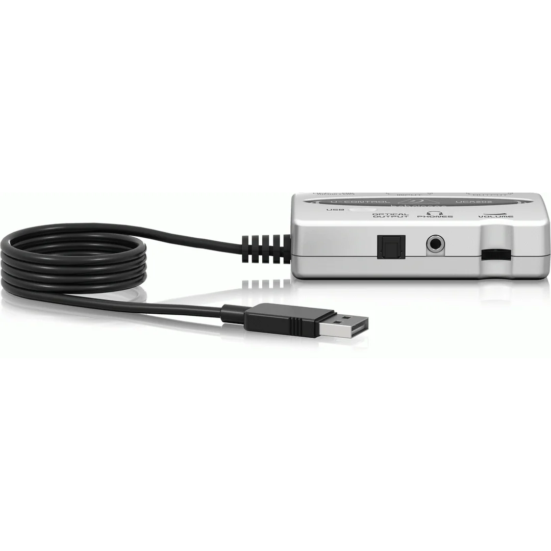 Behringer U-CONTROL UCA202 2 In/2 Out USB/Audio Interface with Digital Output