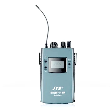 JTS SIEM-111R Belt Pack Receiver for SIEM-111 and SIEM-101 In Ear System (638-662 MHz)