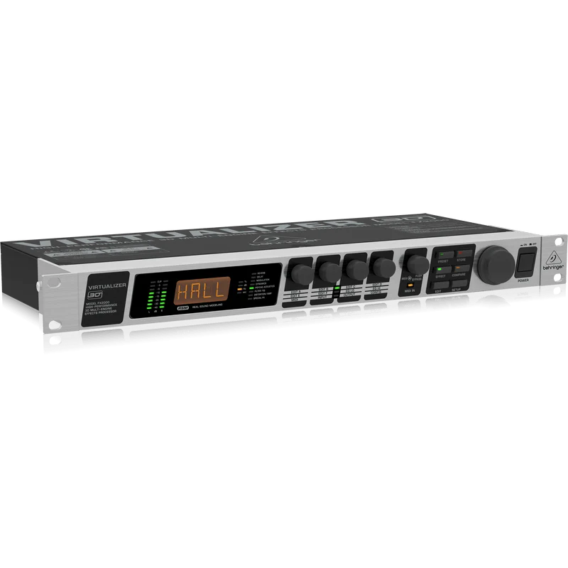 Behringer VIRTUALIZER 3D FX2000 High-Performance 3D Multi-Engine Effects Processor