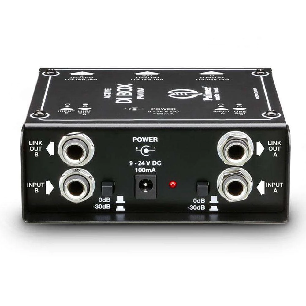 Palmer PAN 04A Active 2-Channel DI Box