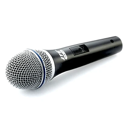 JTS TX-8 Dynamic Vocal Microphone with 20 Foot Female to Male XLR Cable