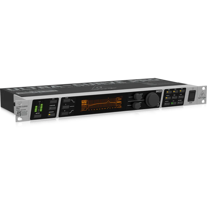 Behringer ULTRACURVE PRO DEQ2496 24-Bit/96 kHz Equalizer/Analyzer/Feedback Destroyer