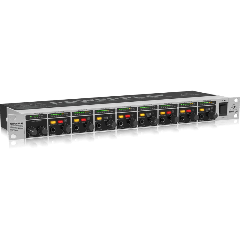 Behringer POWERPLAY PRO-8 HA8000 V2 8-Channel Headphone Amplifier