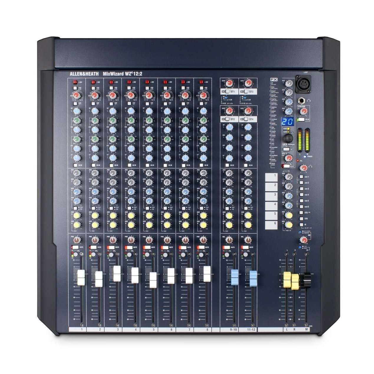Allen & Heath MixWizard4 WZ4 12:2 8 Mic/2 Stereo Input Mixing Console