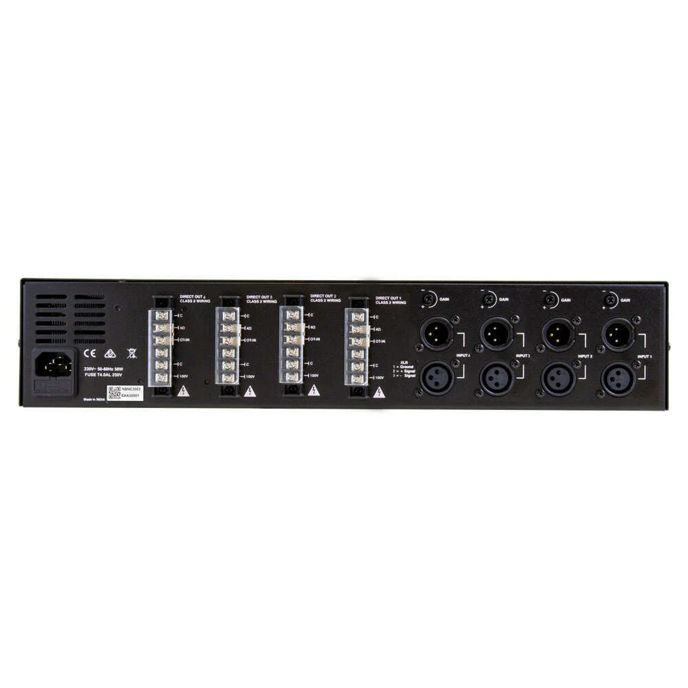 Australian Monitor ES480P 4x 80 watt Power Amplifier