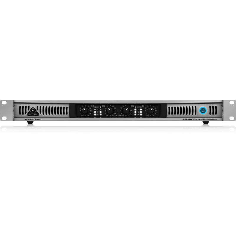 Behringer EPQ304 300-Watt Light Weight 4-Channel Power Amplifier with ATR