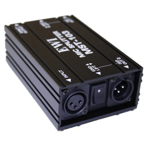 EWI MST-103 Single Channel by Three Way Isolated XLR Transformer Splitter