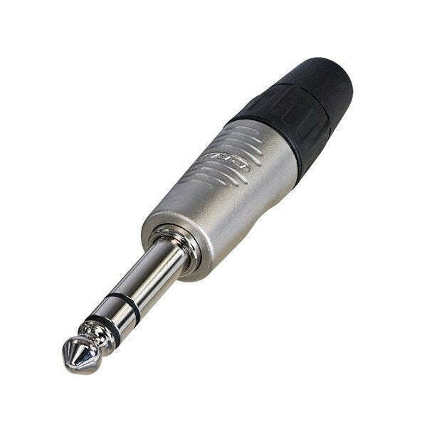 Neutrik Rean RP3C 3-Pole 1/4 Inch Nickel Phone Plug