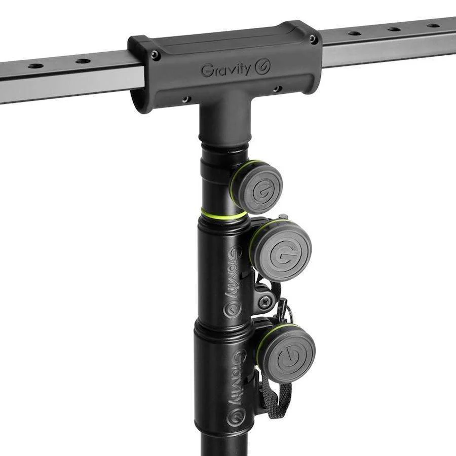Gravity GLSTBTV17 Lighting Stand with T-Bar, Small