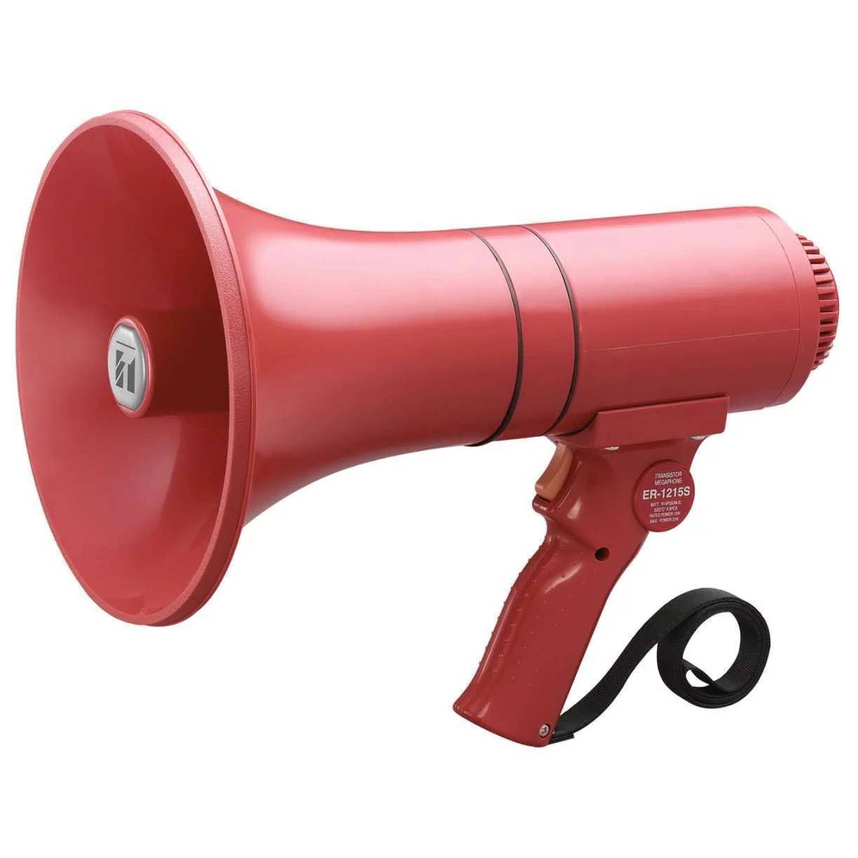 TOA ER1215S 15 Watt (23W Max) Hand Grip Megaphone with Siren