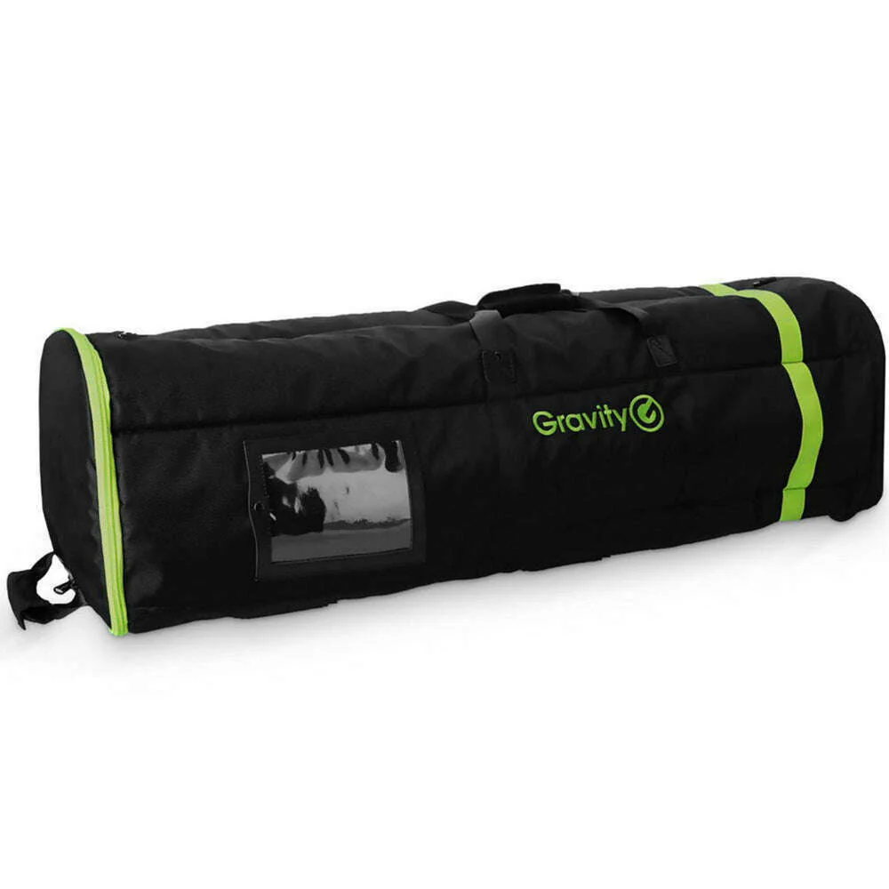 Gravity GTBGMS6B Touring Transport Bag with Wheels For 6 Mic Stands