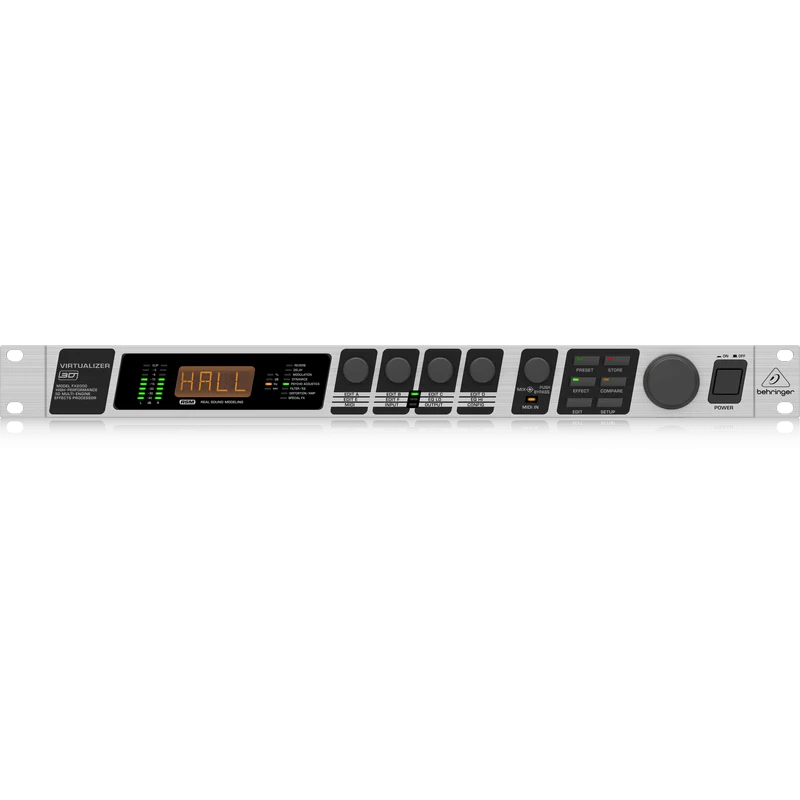 Behringer VIRTUALIZER 3D FX2000 High-Performance 3D Multi-Engine Effects Processor