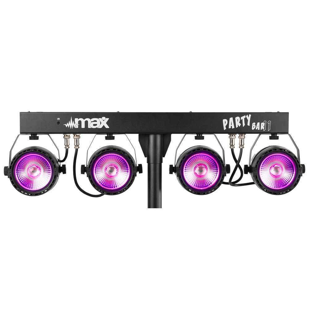 MAX PartyBar11 4x COB 20W RGB IRC