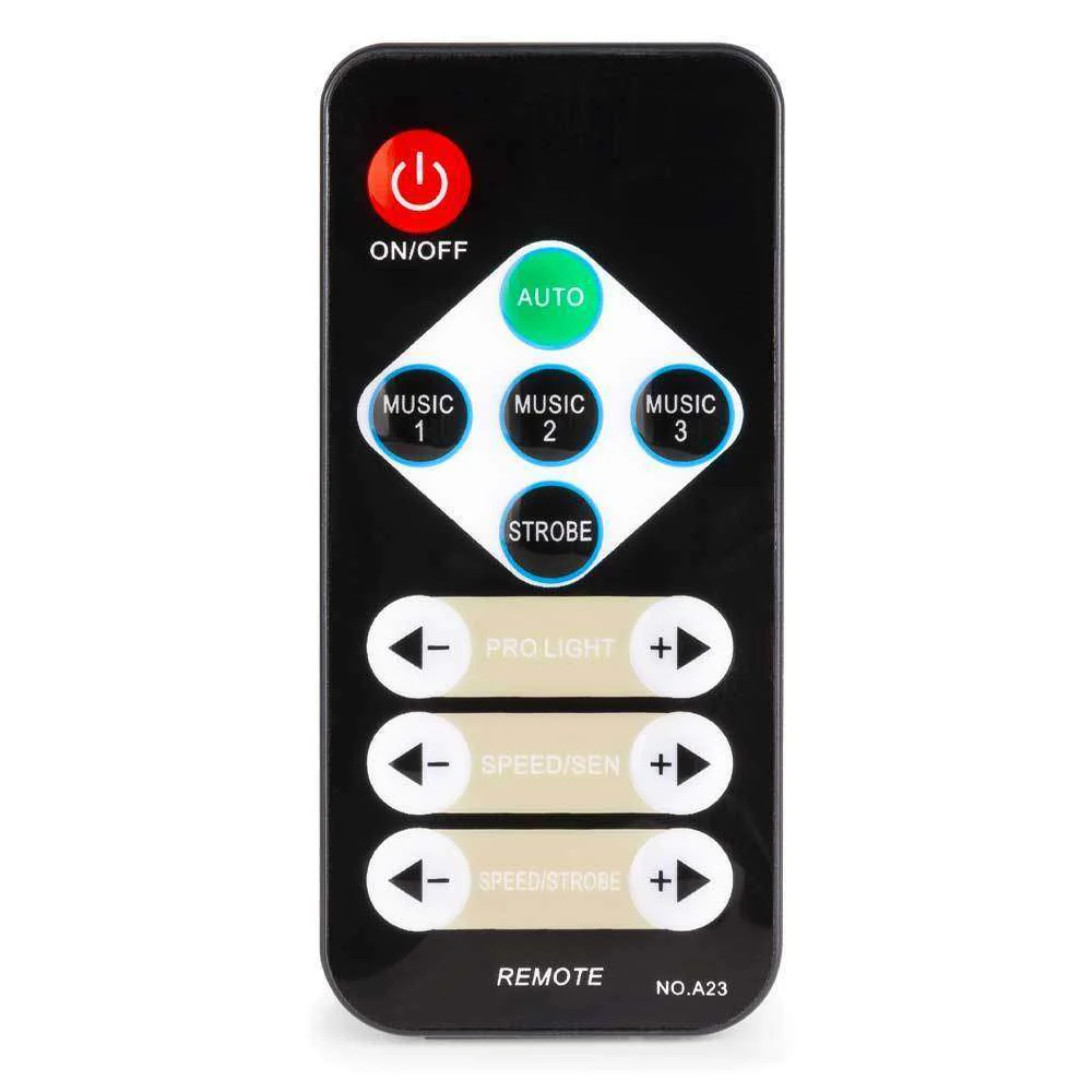 MAX PartyBar10 2x Jellymoon, 2 x PAR LED + 1 x UV/Strobe LED