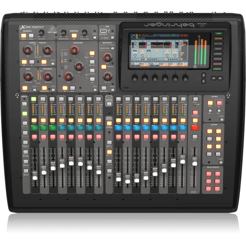 Behringer X32 Compact 40-input Channel  25-bus Digital Mixing Console