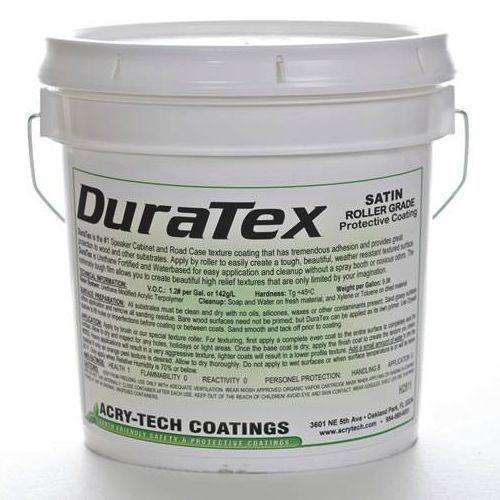 DuraTex Speaker Cabinet Coating Roller Grade: White - 1 Gallon (3.8L)