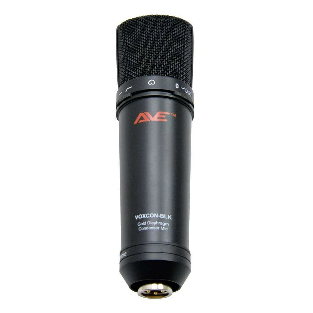 AVE VoxCon Black Studio Condenser Microphone