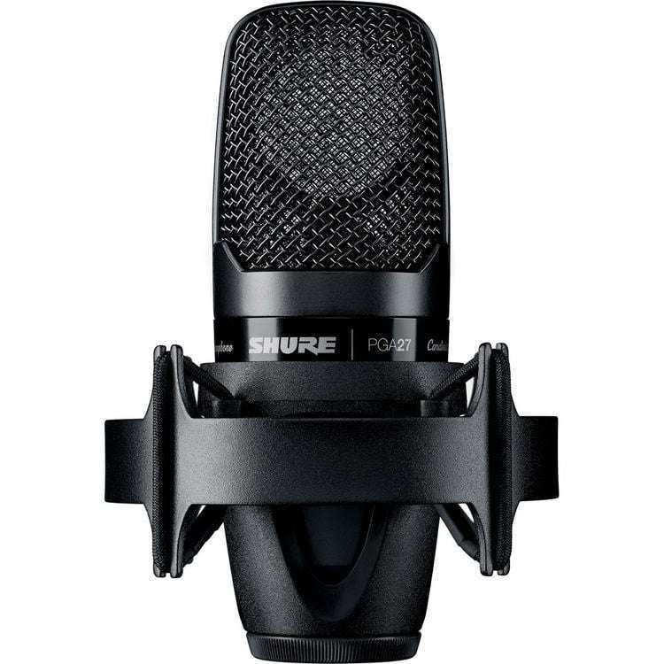 Shure PGA27 LC Cardioid Large Diaphragm Side-Address Condenser Microphone