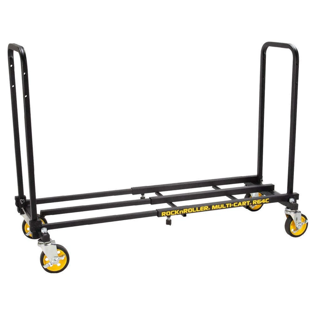 RocknRoller? Multi-Cart? 8-in-1 Equipment Transporter R6 MINI 4 Caster Swivel Cart