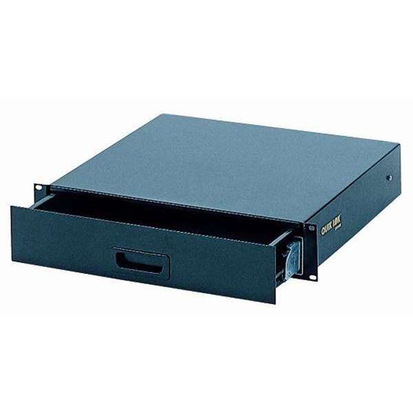 Quik Lok RS/670 19 Inch 2RU Metal Rack Mount Drawer