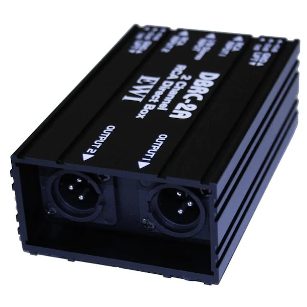 EWI DBRC-2A 2 Channel Passive Direct Input Box