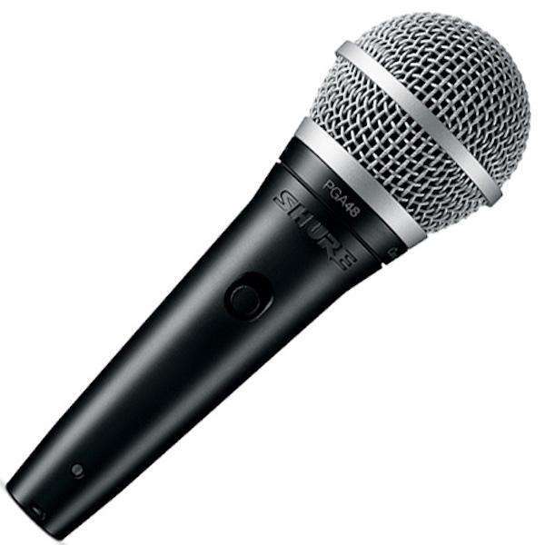 Shure PGA48 Cardioid Dynamic Vocal Microphone with Cable