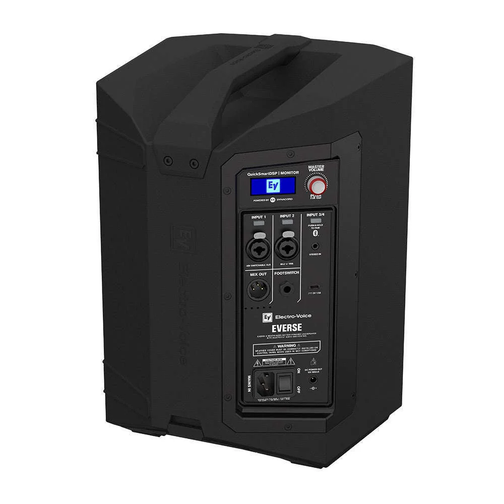 Electro-Voice Everse 8 Battery-powered Loudspeaker with Bluetooth? - BLACK