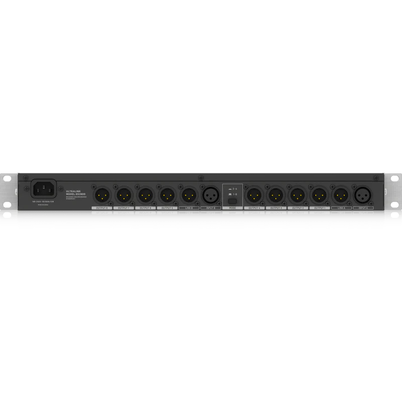 Behringer DS2800 Professional 2-Input 8-Output Distribution Splitter