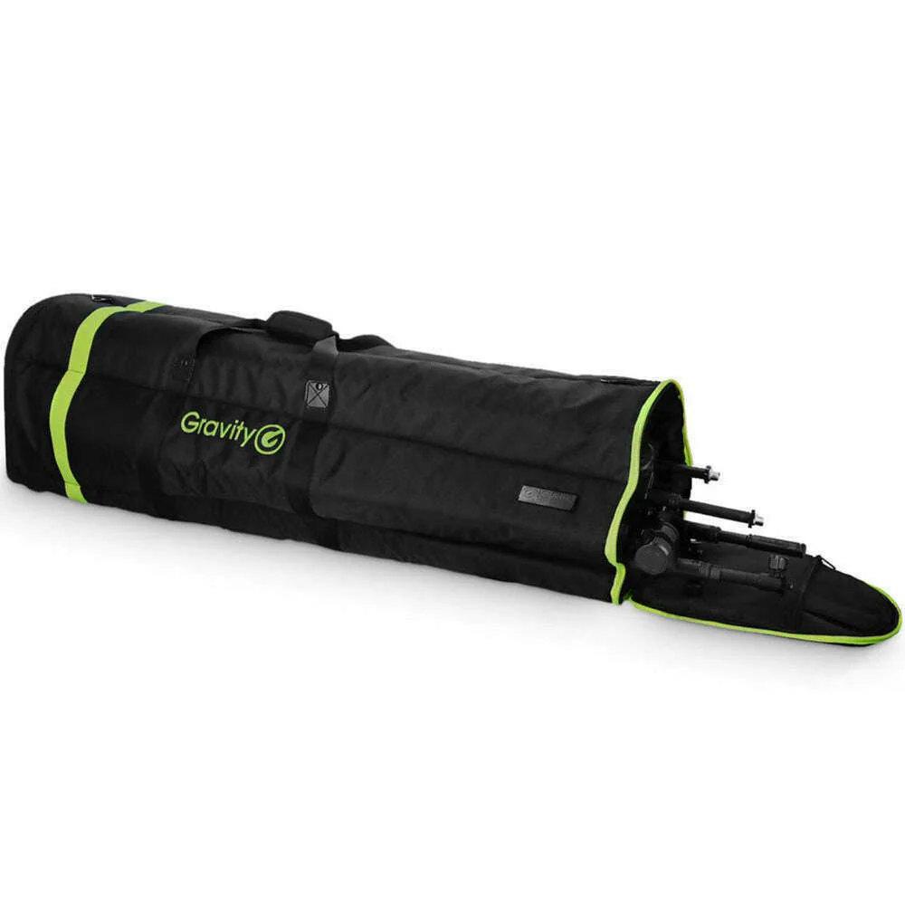 Gravity GTBGMS6B Touring Transport Bag with Wheels For 6 Mic Stands