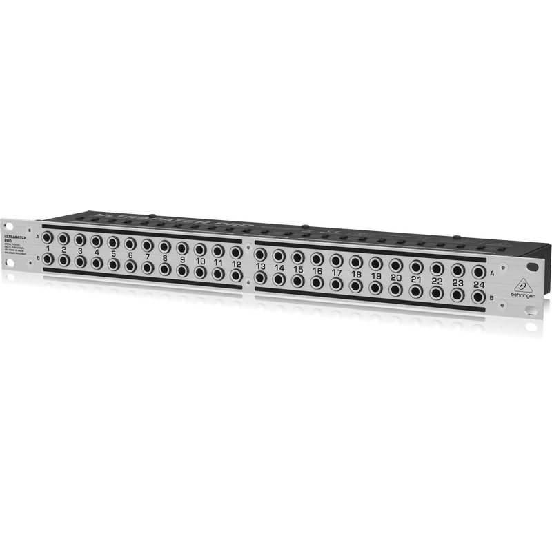 Behringer ULTRAPATCH PRO PX3000 Multi-Functional 48-Point 3-Mode Balanced Patchbay