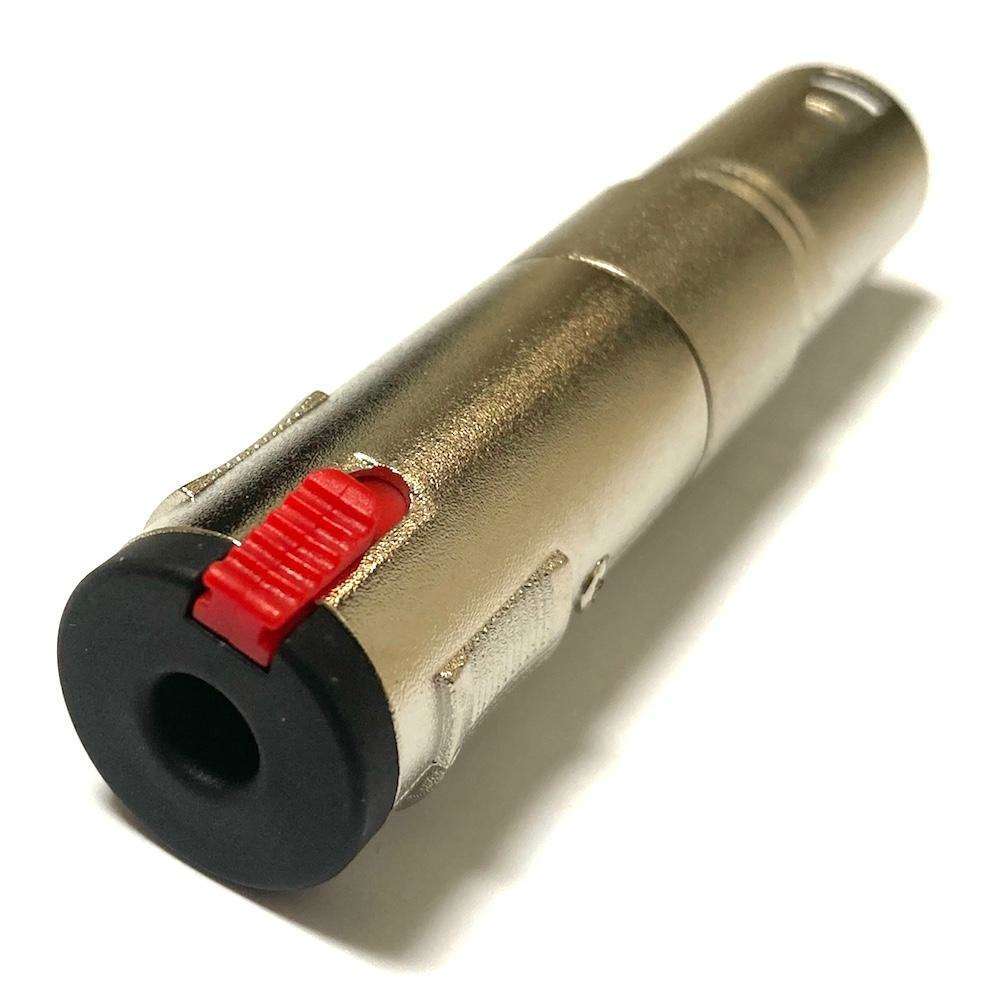 Australian Monitor ATC6730 6.35mm TRS Jack Socket To Male XLR Adapter