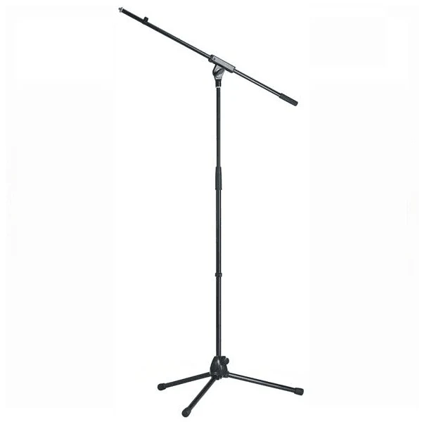 K?nig & Meyer (K & M) 210/70 Classic Black Mic Stand with Boom
