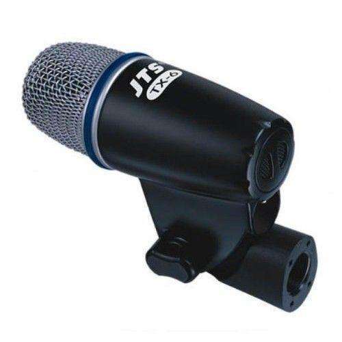 JTS TX-6 Instrument Microphone with Locking Swivel Mount with 20 Foot Female to Male XLR Cable