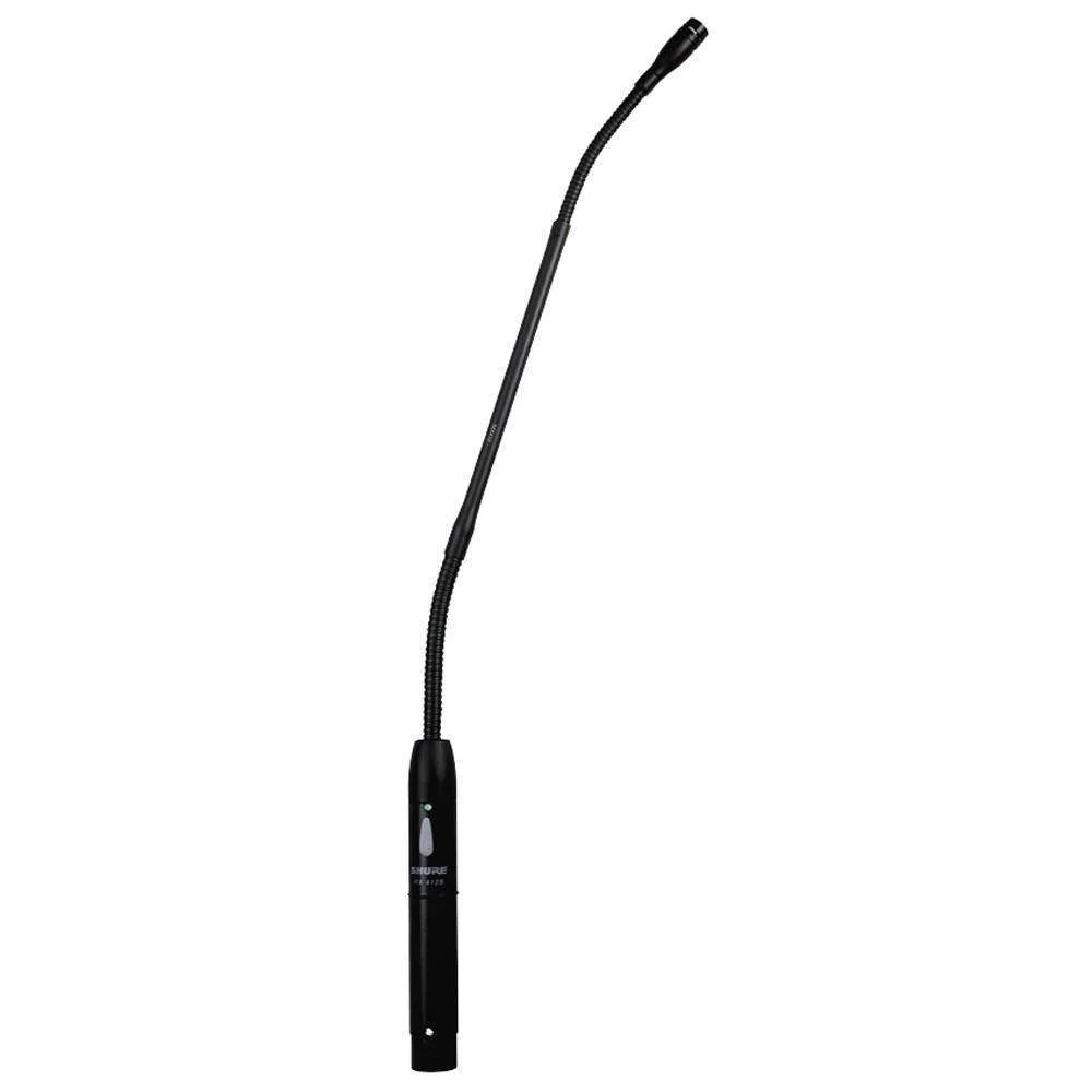 Shure MX412SS 300mm Supercardioid Gooseneck Condenser Microphone with Switch - Black