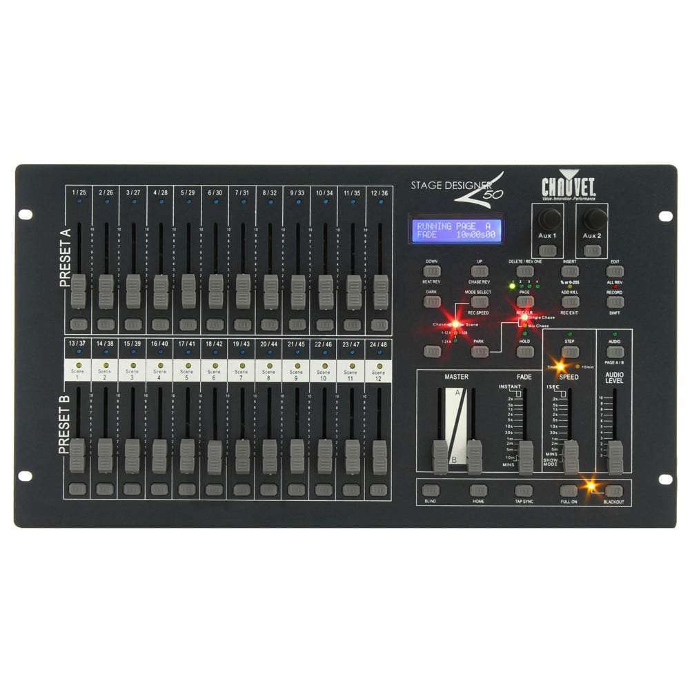 Chauvet DJ Stage Designer 50 48-Channel Theatre-style DMX Controller