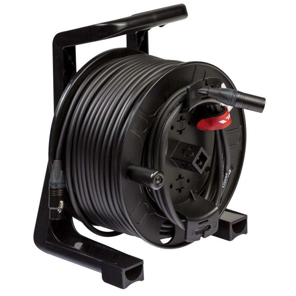 Proel ESO290R050 Cable Drum with Microphone Cable �C 50m