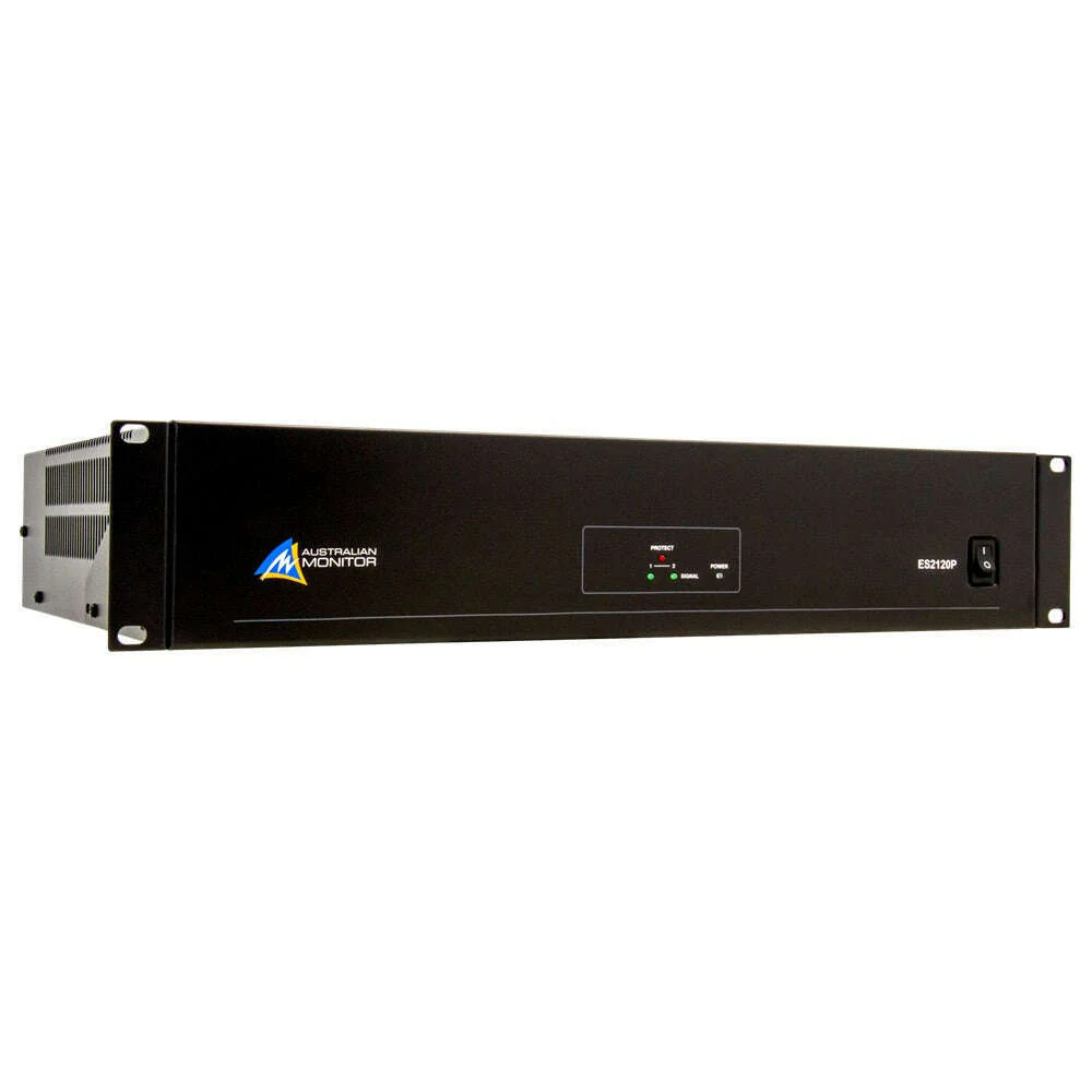 Australian Monitor ES2120P 2x 120 watt Power Amplifier