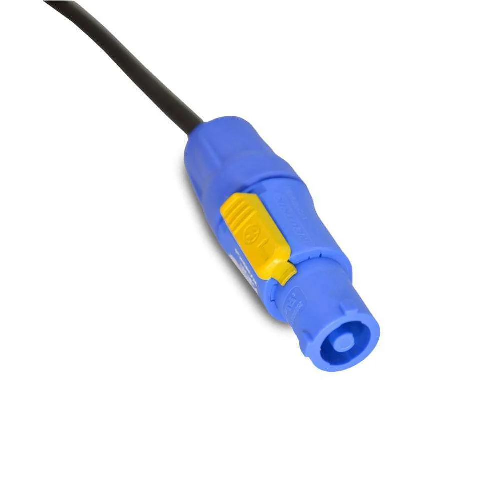 AVE PowerCON with Piggy Back Male Mains 240V Power Lead - 2m or 5m